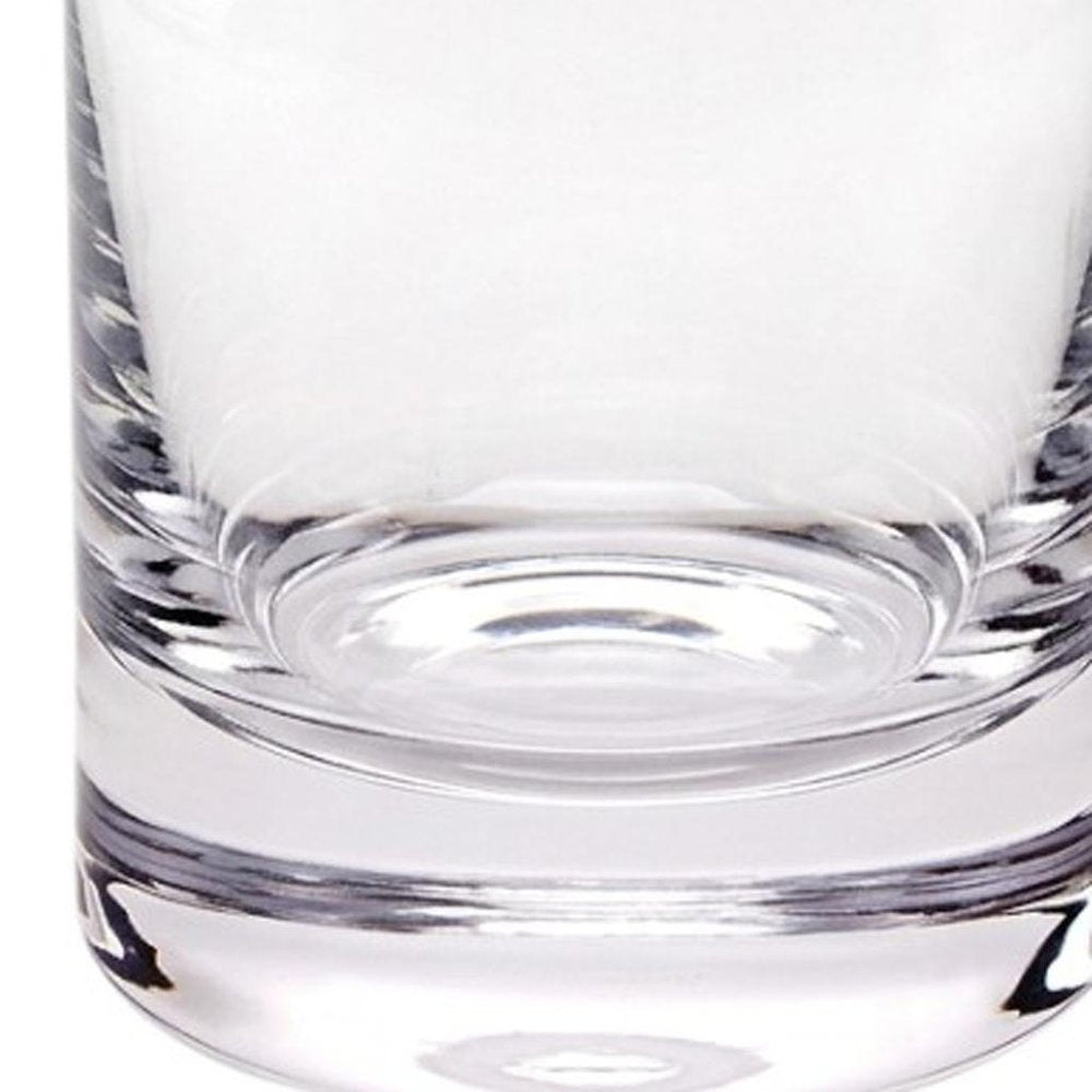 Mouth Blown European Crystal Decanter 28 Oz