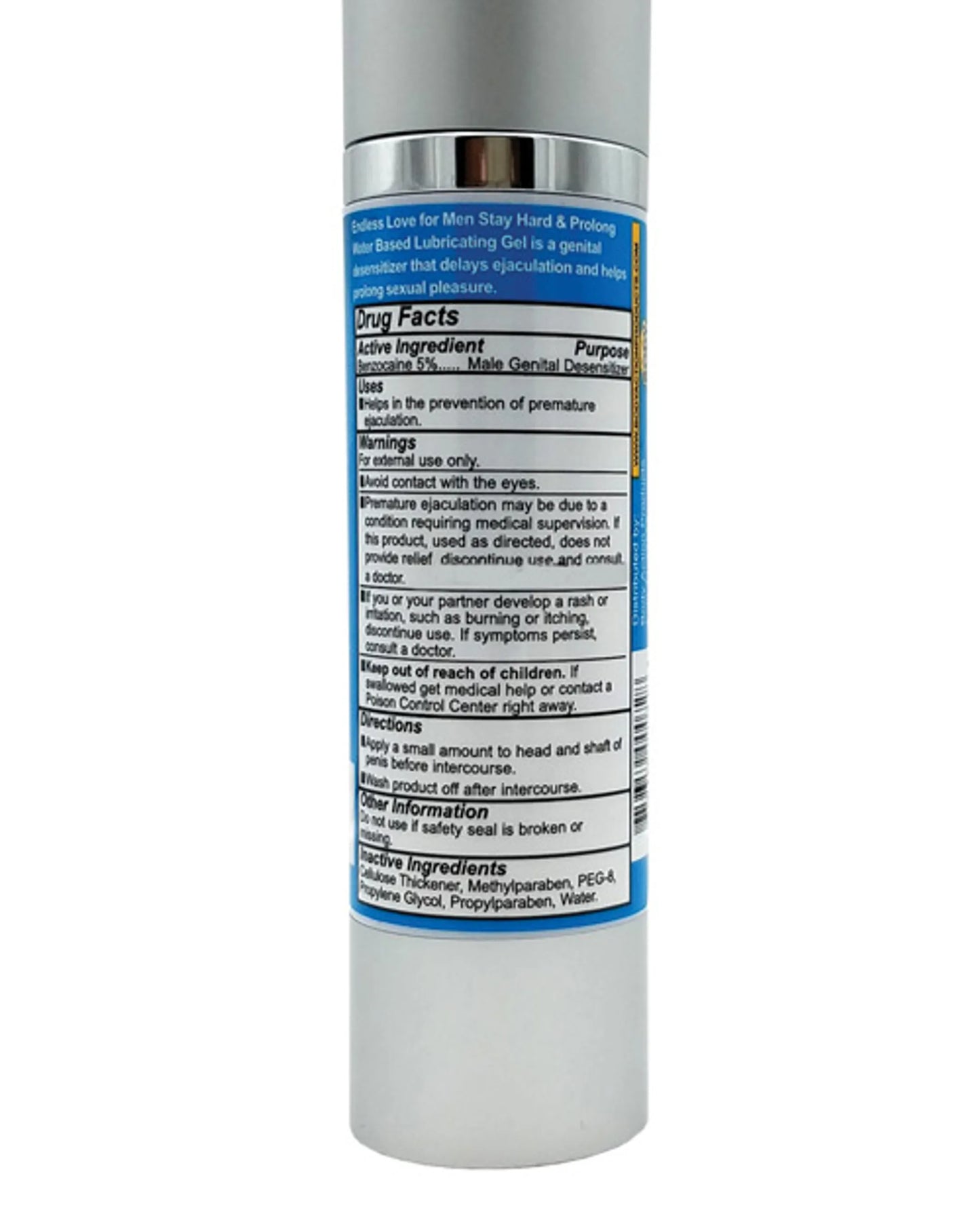 ENDLESS LOVE FOR MEN AROUSAL GEL 0.5 OZ