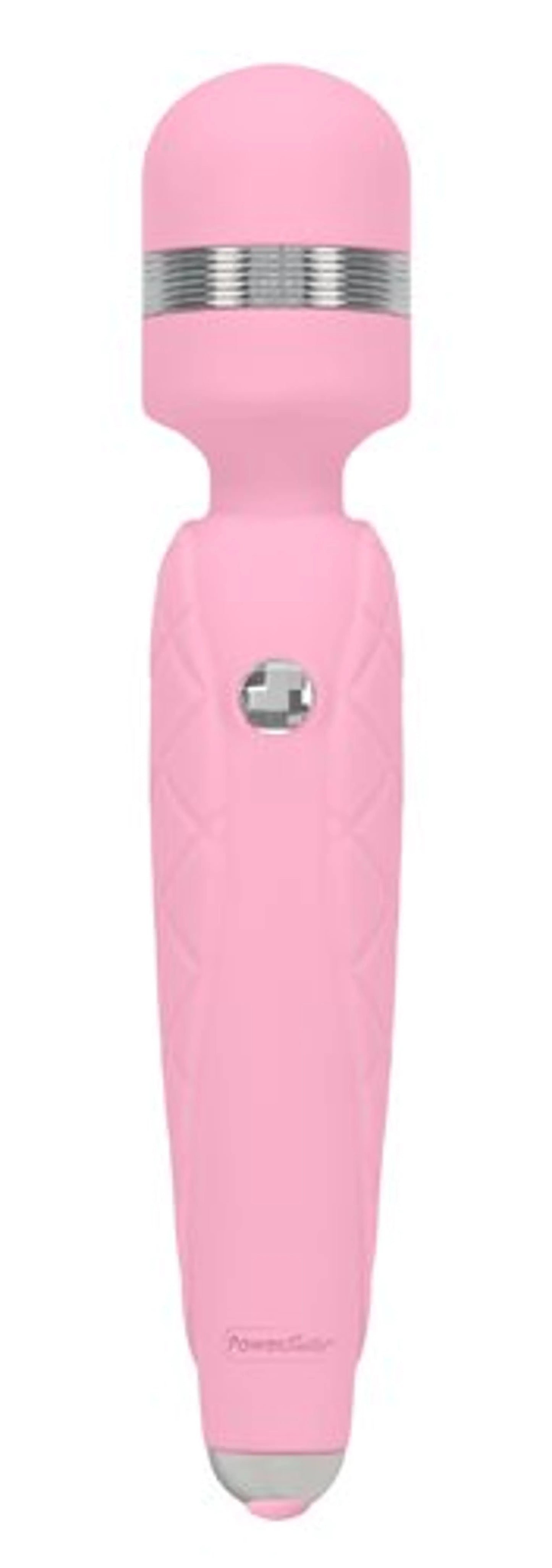 PILLOW TALK CHEEKY WAND W/SWAROVSKI CRYSTAL PINK