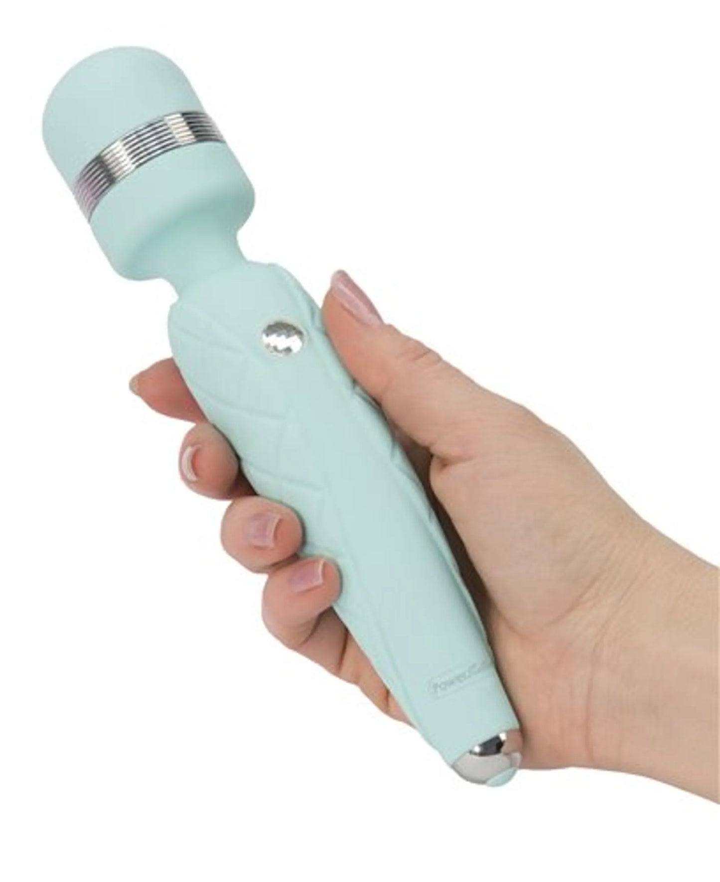 PILLOW TALK CHEEKY WAND VIBE W/ SWAROVSKI CRYSTAL TEAL