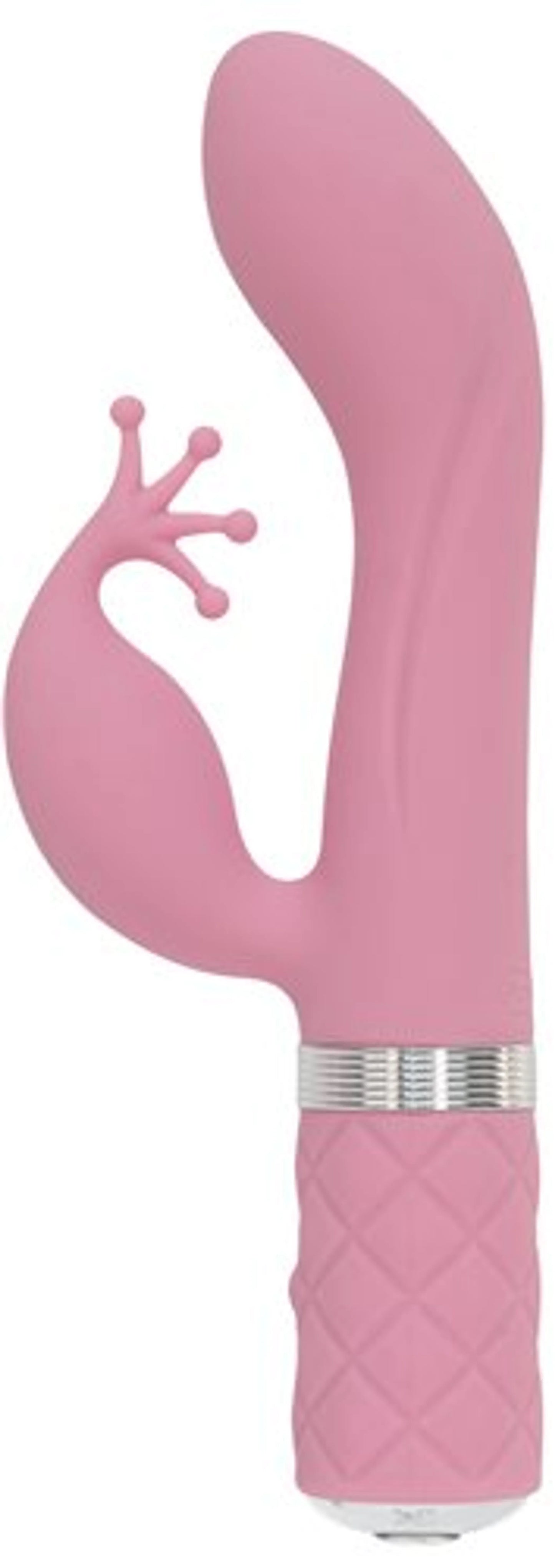 PILLOW TALK KINKY CLITORAL W/ SWAROVSKI CRYSTAL PINK