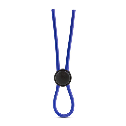 STAY HARD SILICONE LOOP COCK RING BLUE