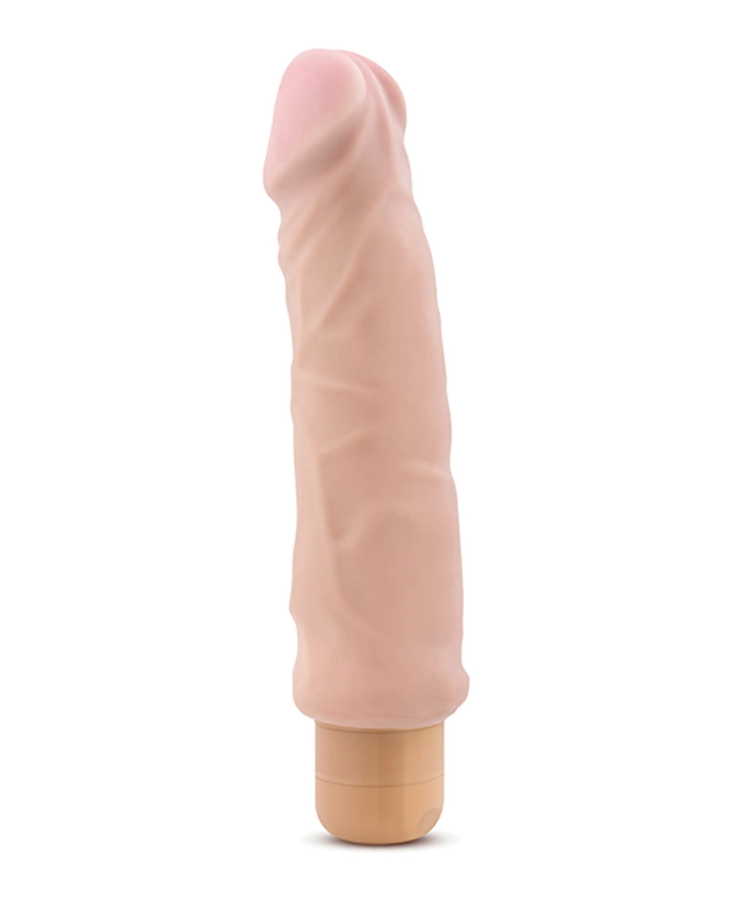 X5 9IN HARD ON VIB DILDO NATURAL