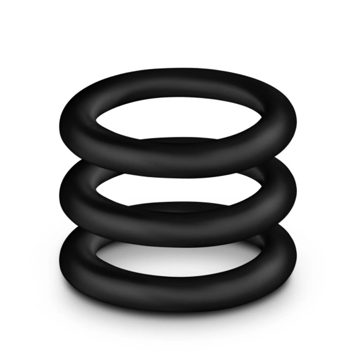 PERFORMANCE VS2 PURE PREMIUM SILICONE COCKRINGS SMALL BLACK