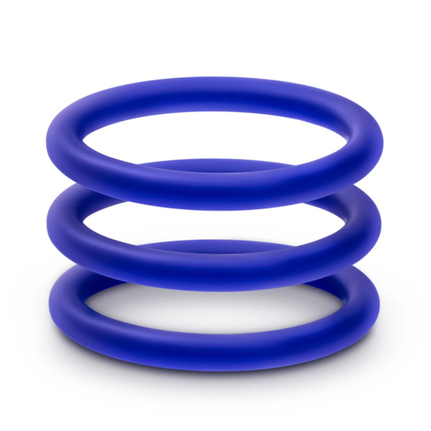 PERFORMANCE VS1 PURE PREMIUM SILICONE COCKRINGS MEDIUM INDIGO