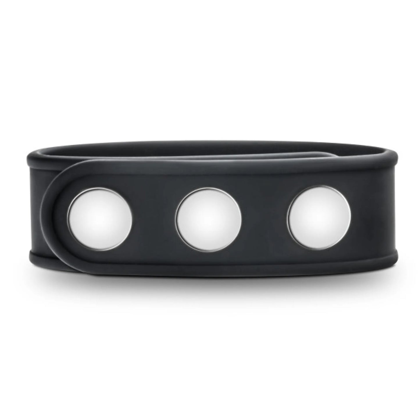 PERFORMANCE VS5 SILICONE 3 SNAP COCK STRAP BLACK