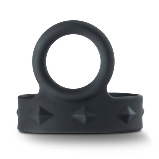 PERFORMANCE VS6 SILICONE COCK & BALL STRAP BLACK