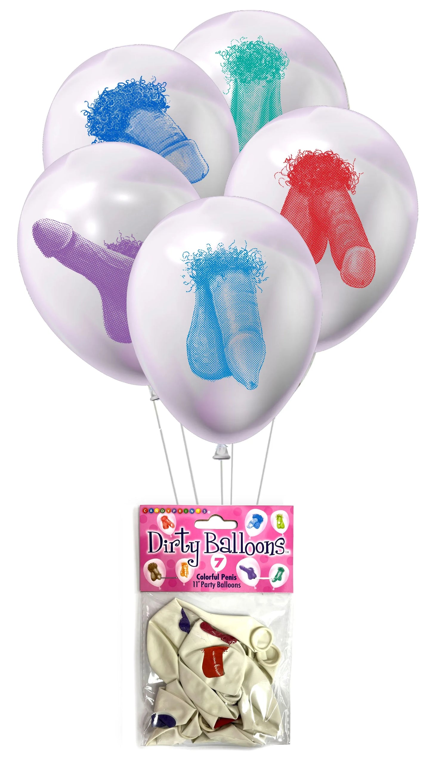 MINI PENIS LATEX BALOONS