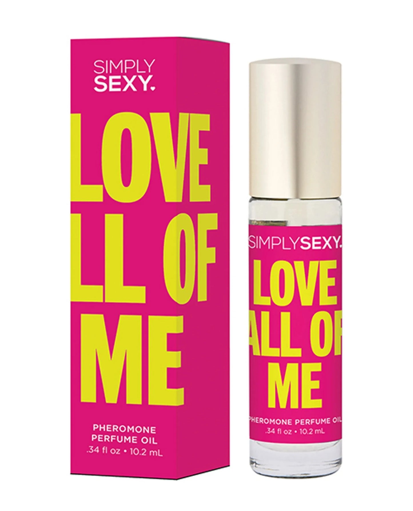 SIMPLY SEXY PHEROMONE PERFUME OIL LOVE ALL OF ME 10.2 ML