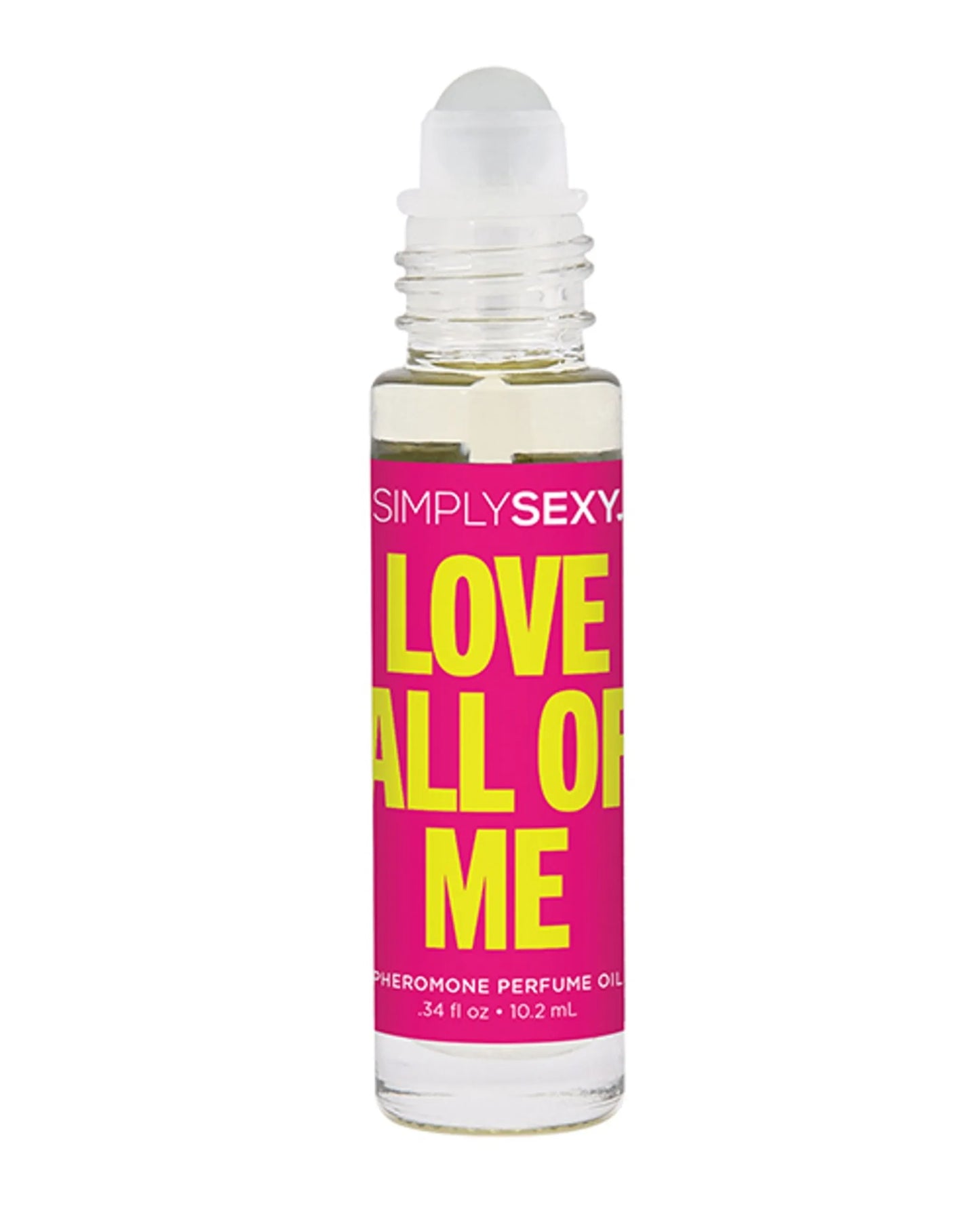 SIMPLY SEXY PHEROMONE PERFUME OIL LOVE ALL OF ME 10.2 ML