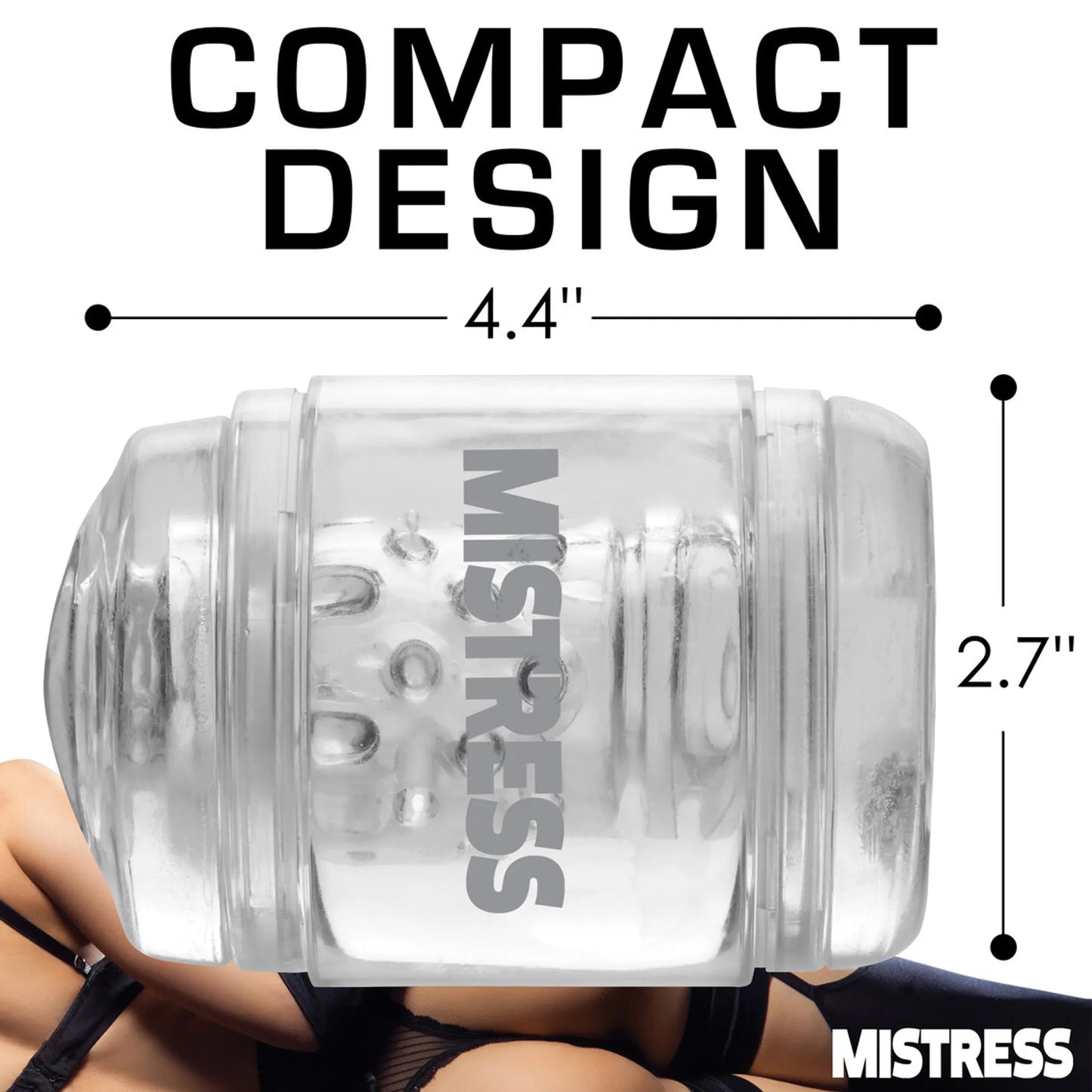 MISTRESS DOUBLE SHOT PXSSY& ASS STROKER CLEAR