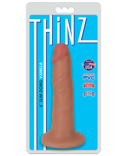 THINZ SLIM DONG 6IN VANILLA