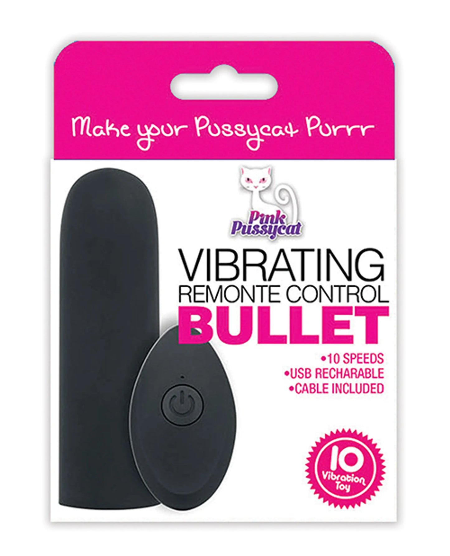 PINK PUSSYCAT REMOTE CONTROL BULLET