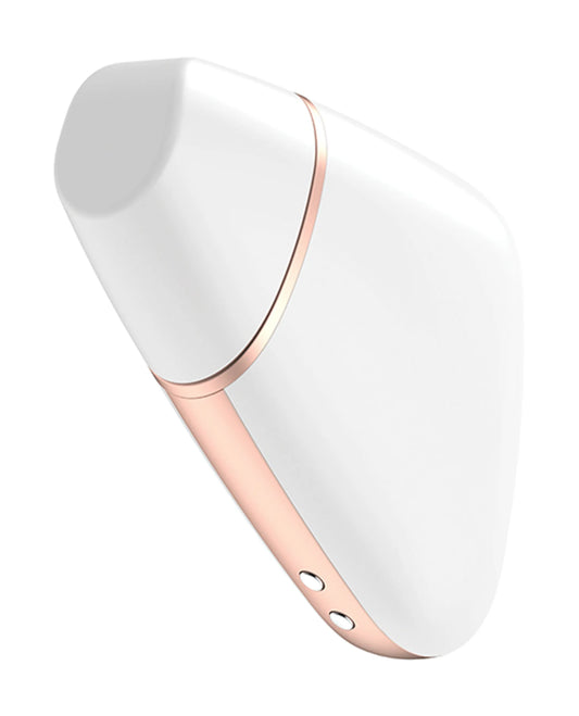 SATISFYER LOVE TRIANGLE WHITE W/ APP (NET)