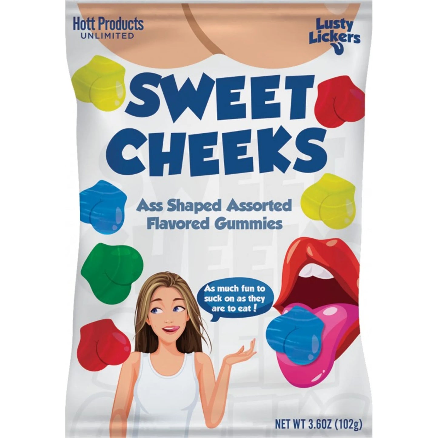 SWEET CHEEKS GUMMIES 12 PC DISPLAY