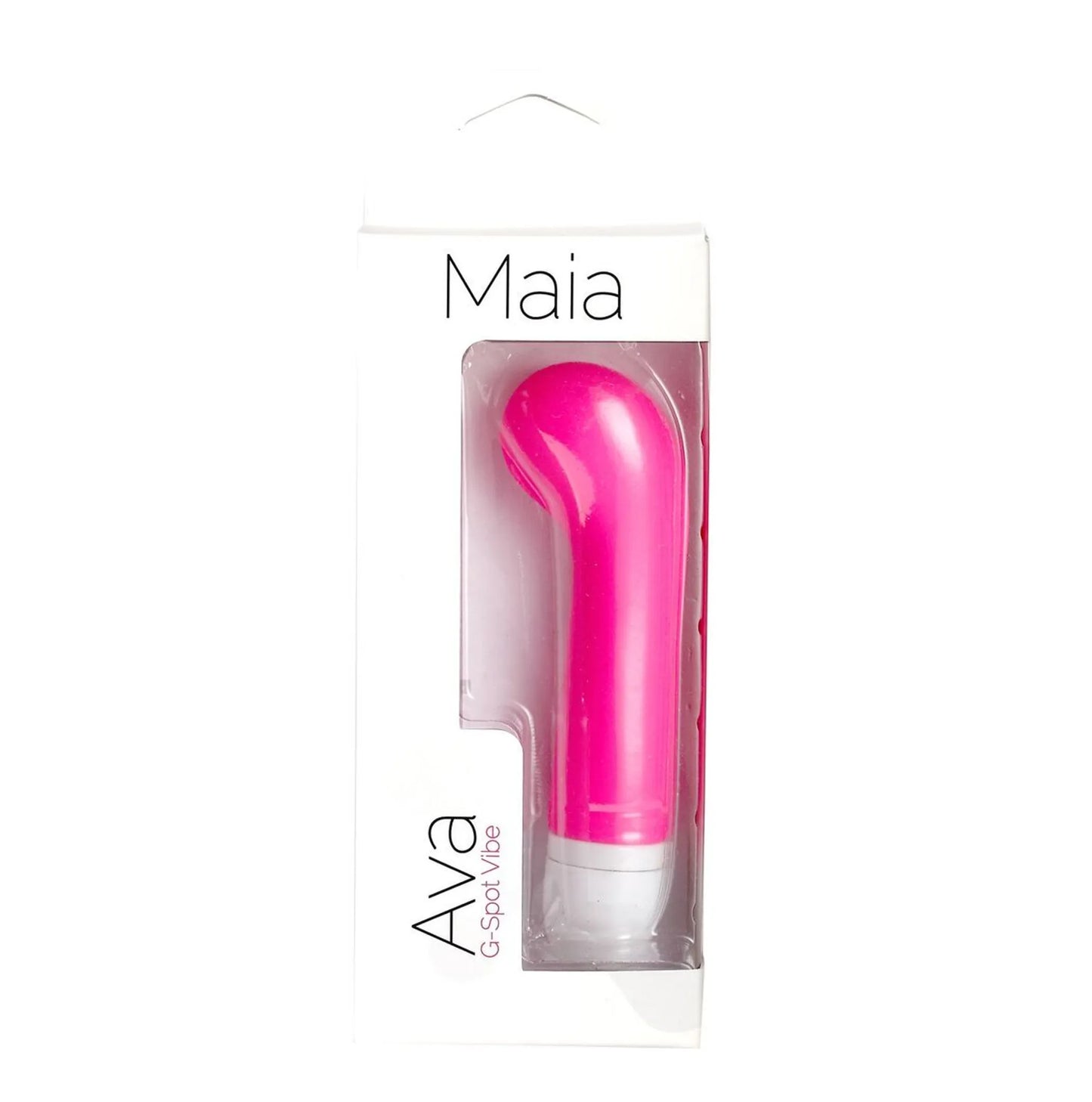 AVA SILICONE G SPOT VIBE NEON PINK