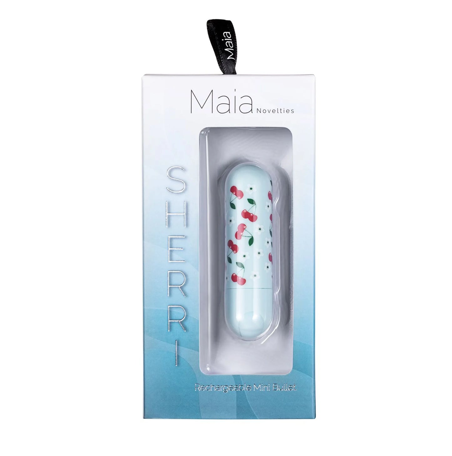 SHERRI SUPER CHARGED MINI BULLET W/ CHERRY PATTERN