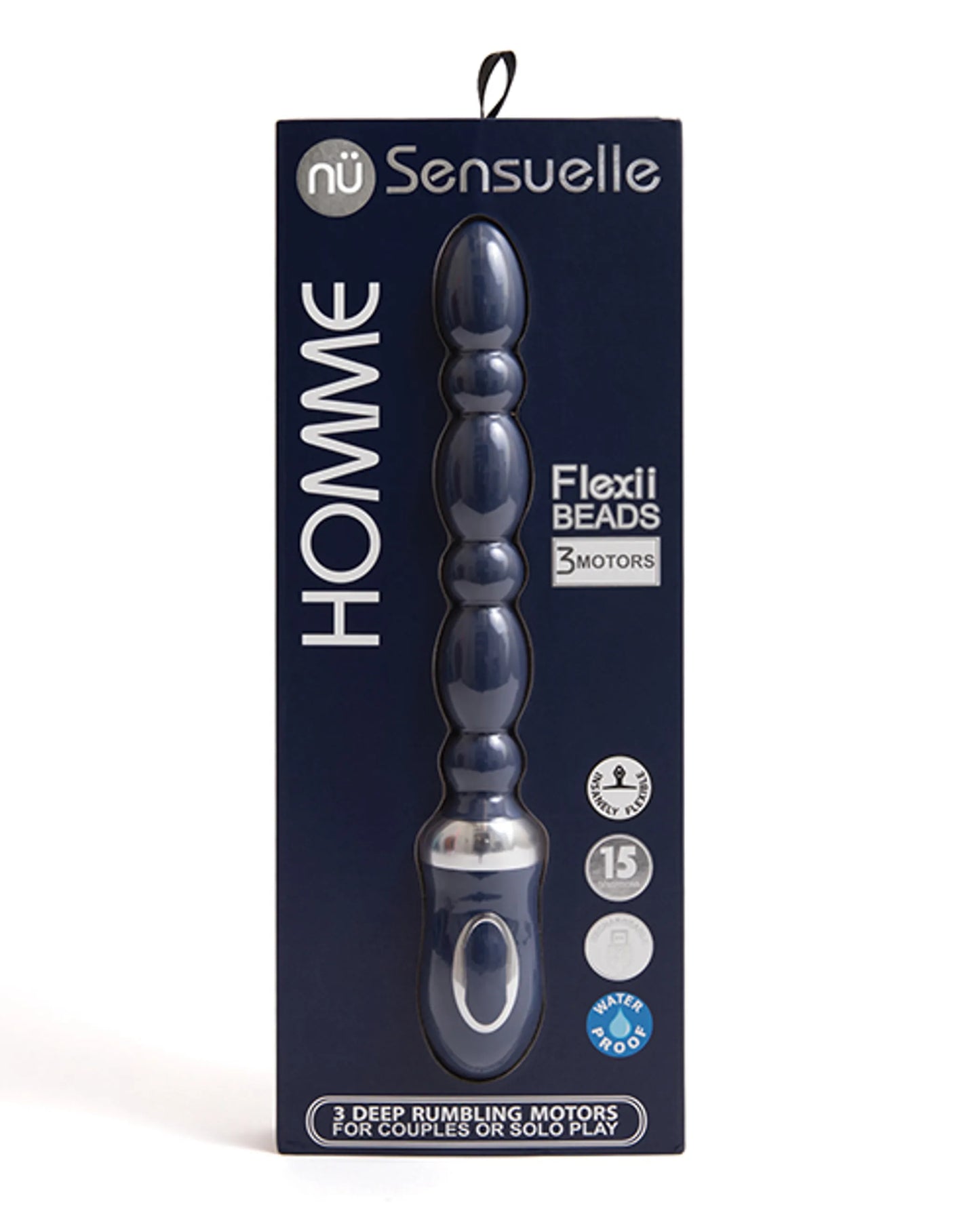 SENSUELLE HOMME FLEXII BEADS NAVY BLUE