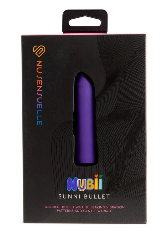 SENSUELLE NUBII SUNNI WARMING BULLET PURPLE