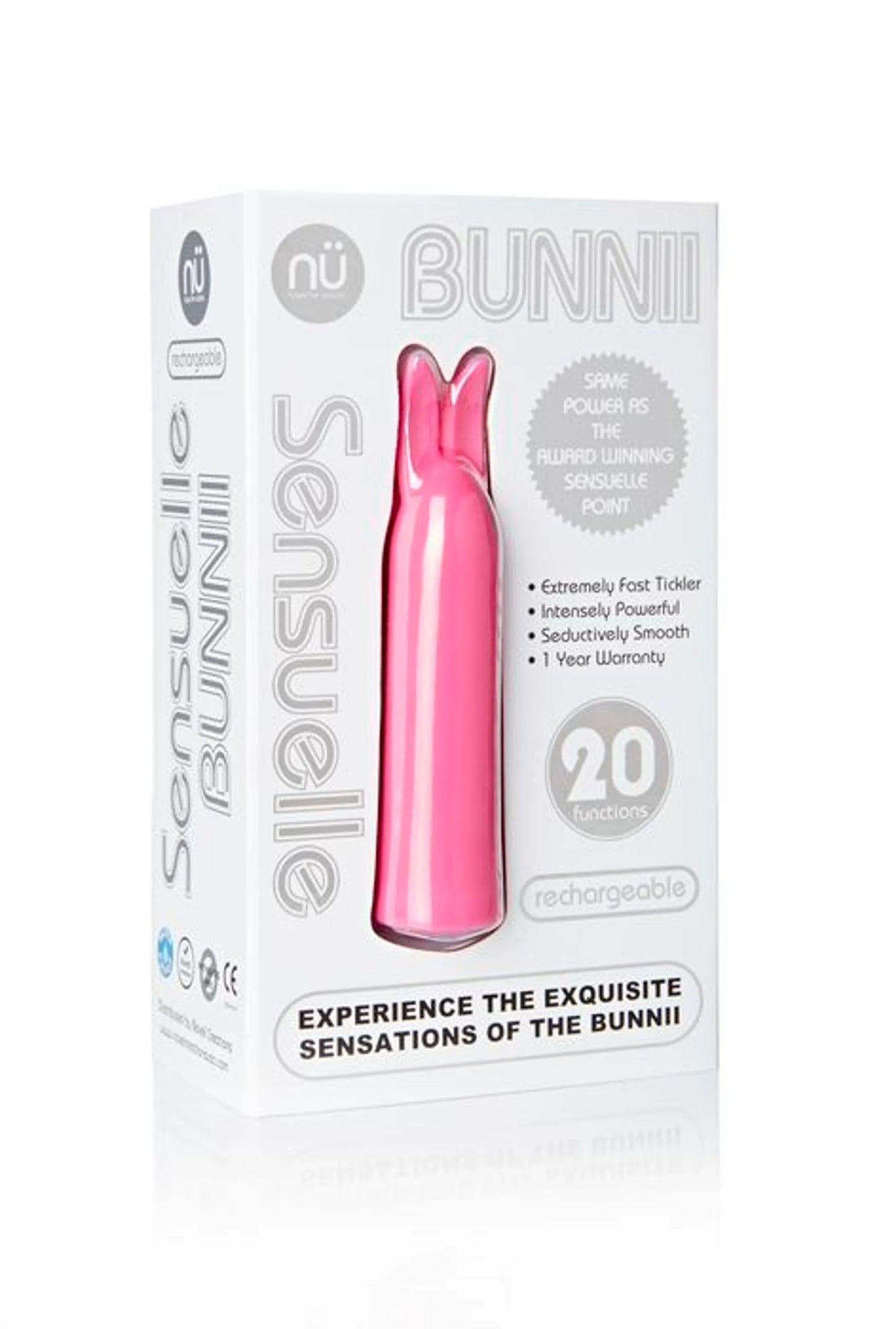 SENSUELLE BUNNI 2 PINK 20 FUNCTION VIBE