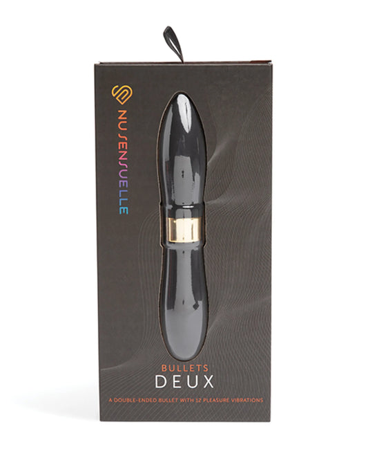 SENSUELLE DOUBLE ENDED BULLET BLACK