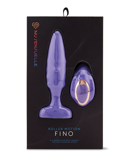 SENSUELLE FINO ROLLER MOTION PLUG ULTRA VIOLET