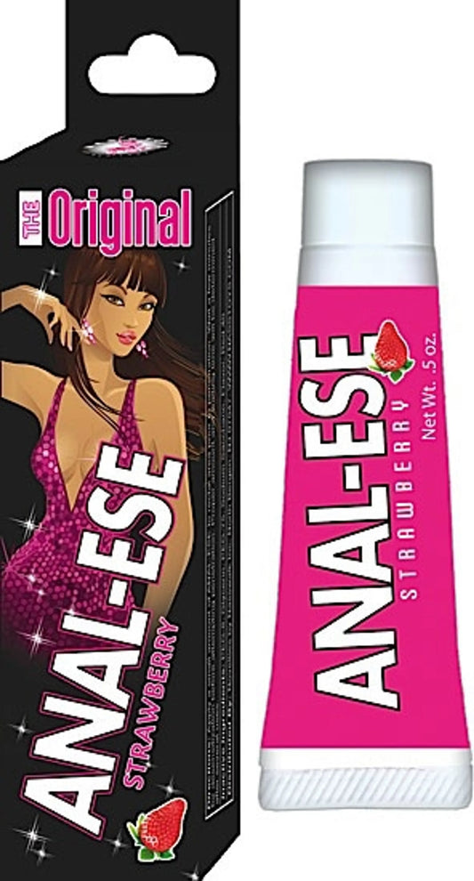 ANAL ESE STRAWBERRY .5 OZ SOFT PACKAGING