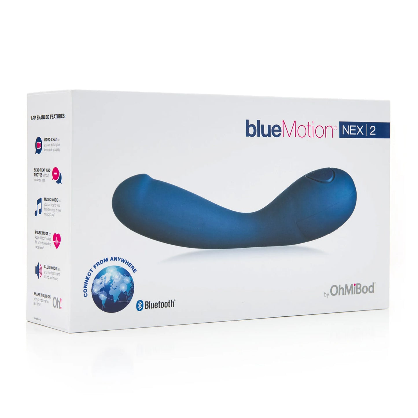 BLUEMOTION NEX 2- 2ND GEN APP -CONTROLLED G-SPOT VIBE (NET)