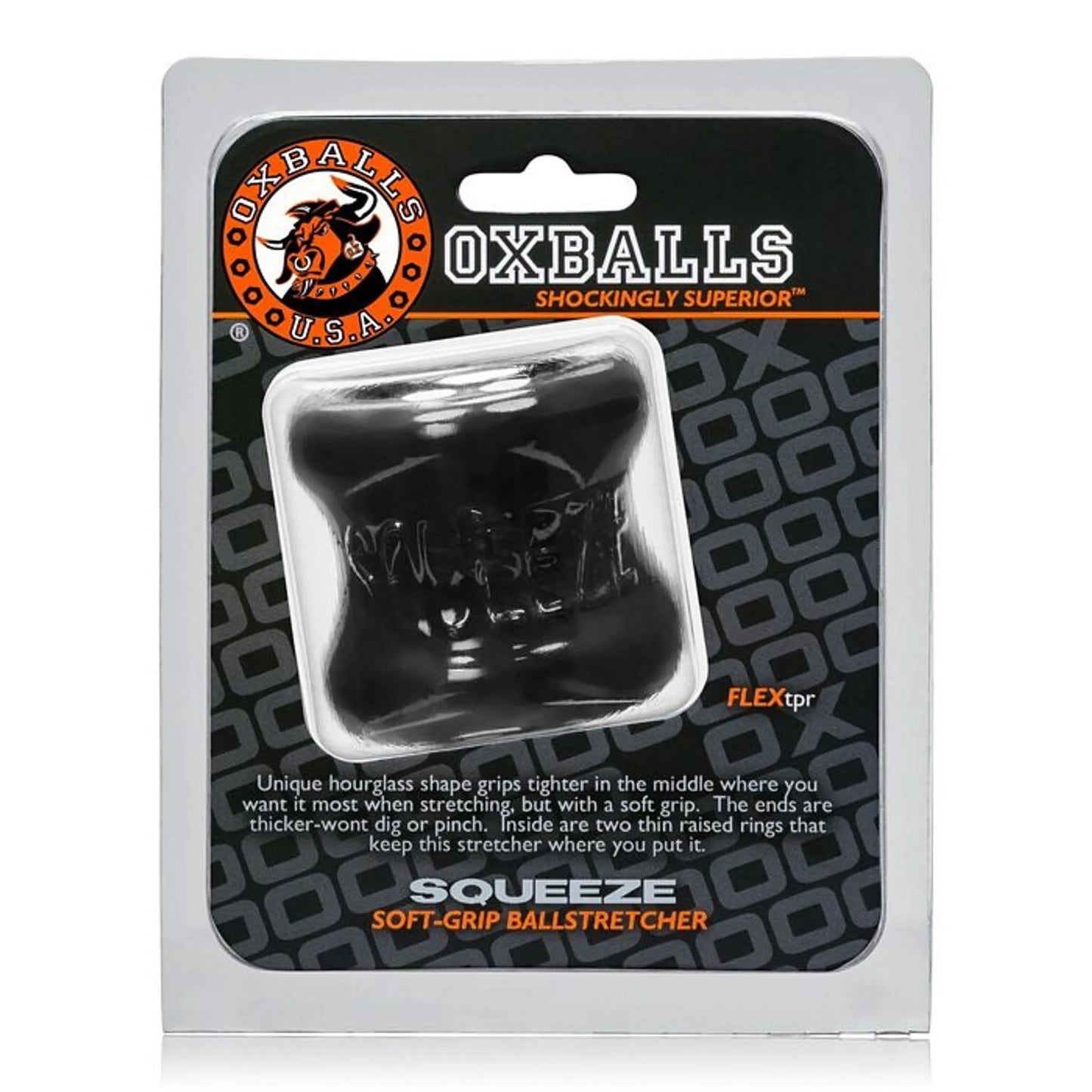 SQUEEZE BALL STRETCHER BLACK (NET)