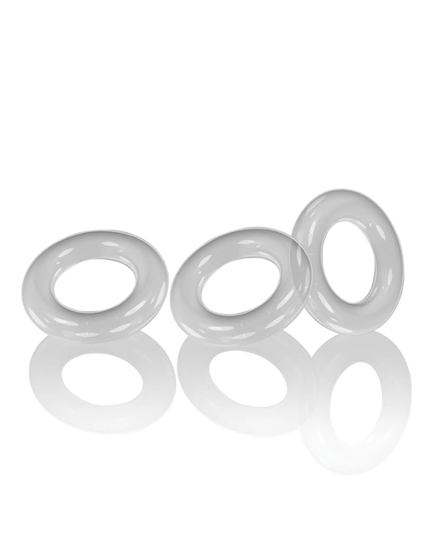 WILLY RINGS 3 PK COCKRINGS WHITE