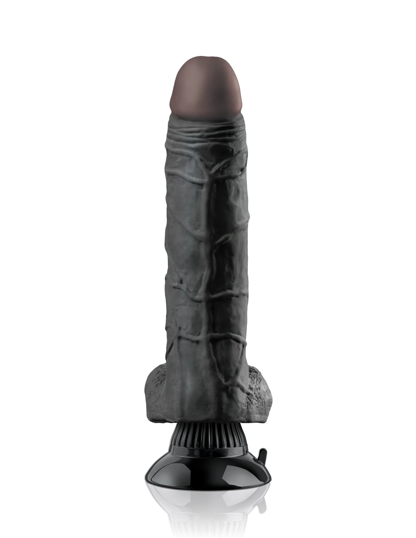 REAL FEEL DELUXE #7 BLACK 9IN