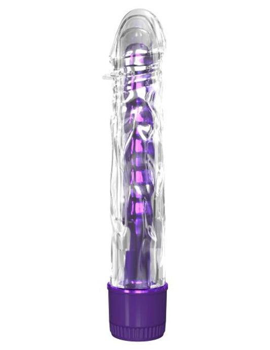 CLASSIX MR TWISTER PURPLE METALLIC VIBE W TPE SLEEVE