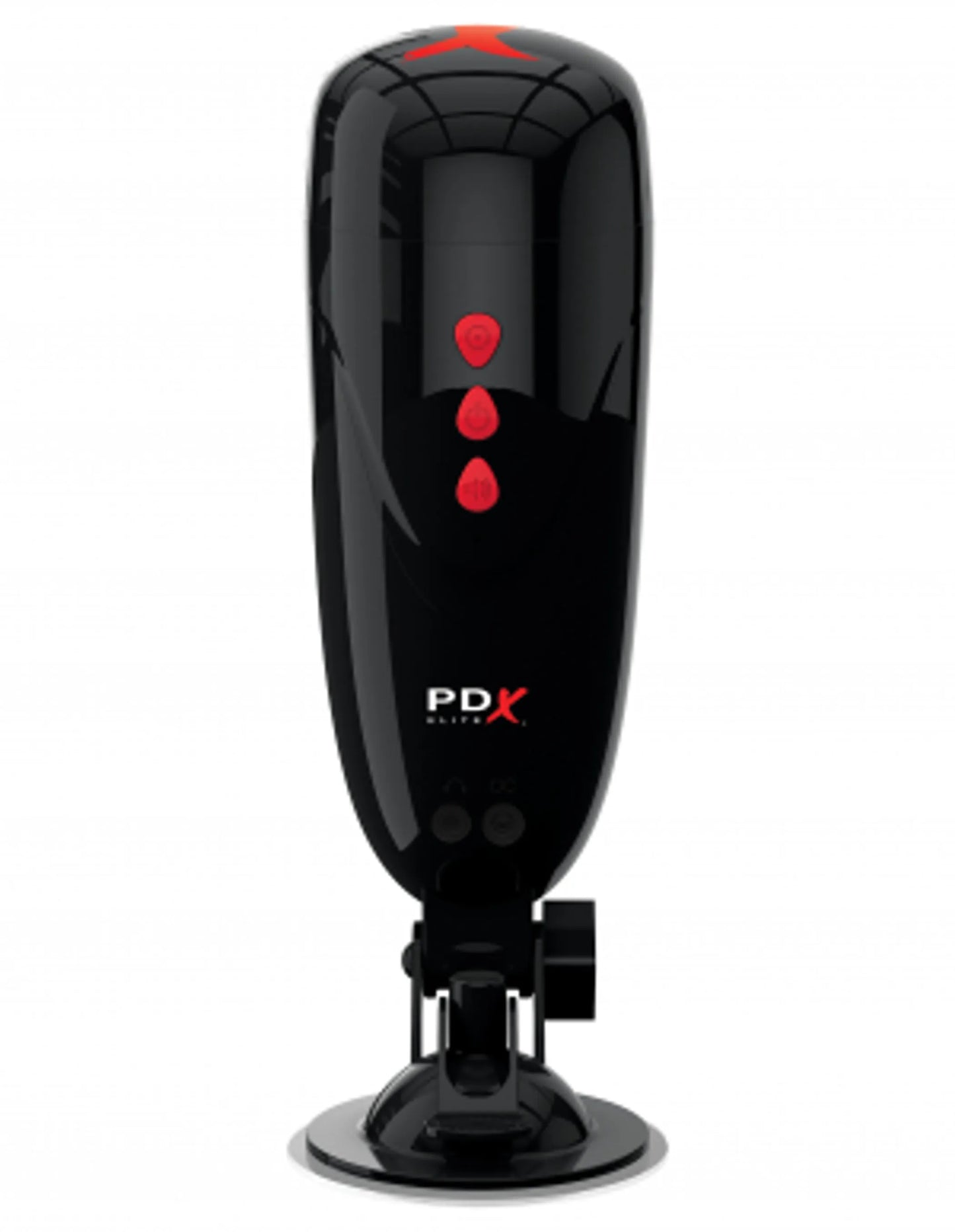 PDX ELITE DIRTY TALK STARTER STROKER LIGHT/BLACK