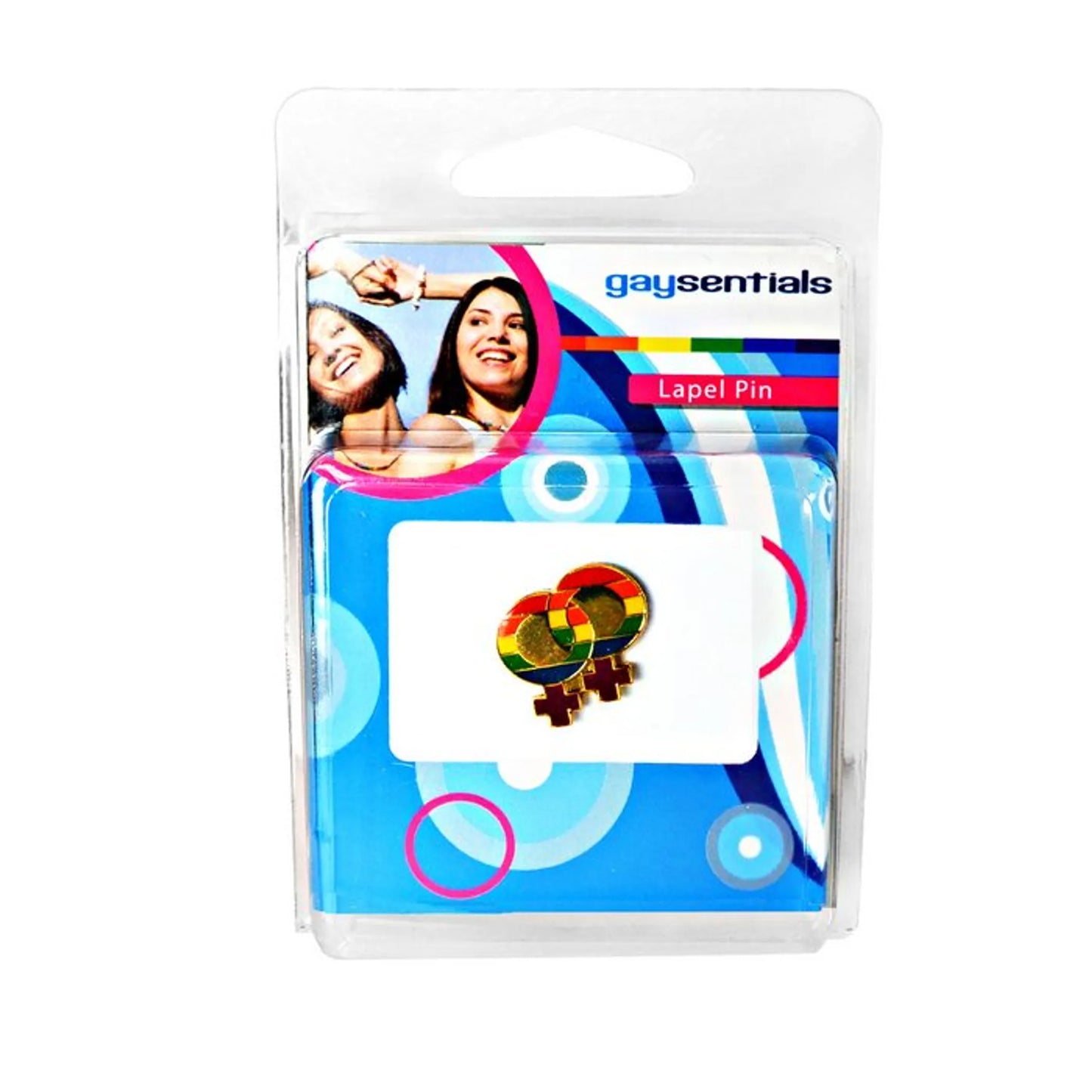 LAPEL PIN RAINBOW DOUBLE FEMALE