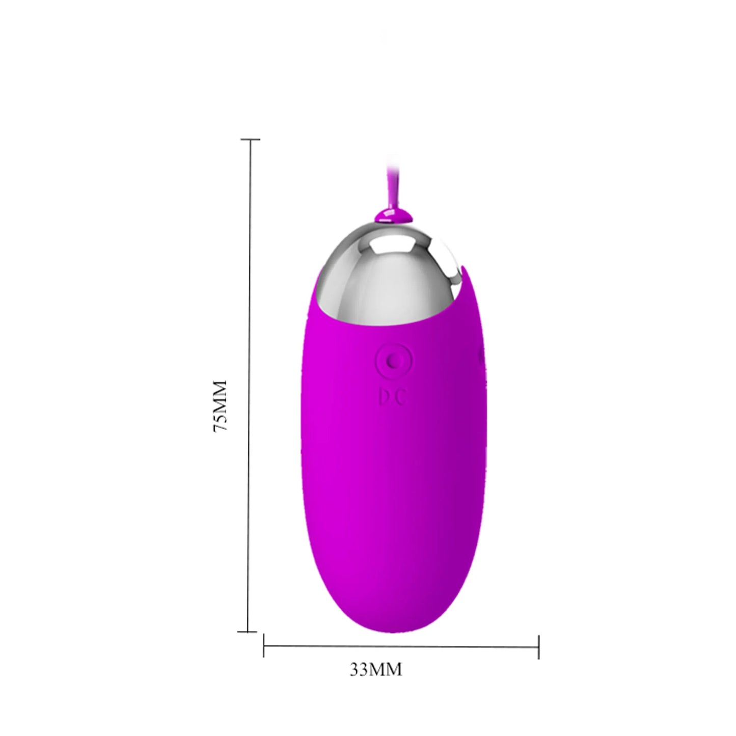 PRETTY LOVE JOANNA BULLET VIBRATOR PURPLE