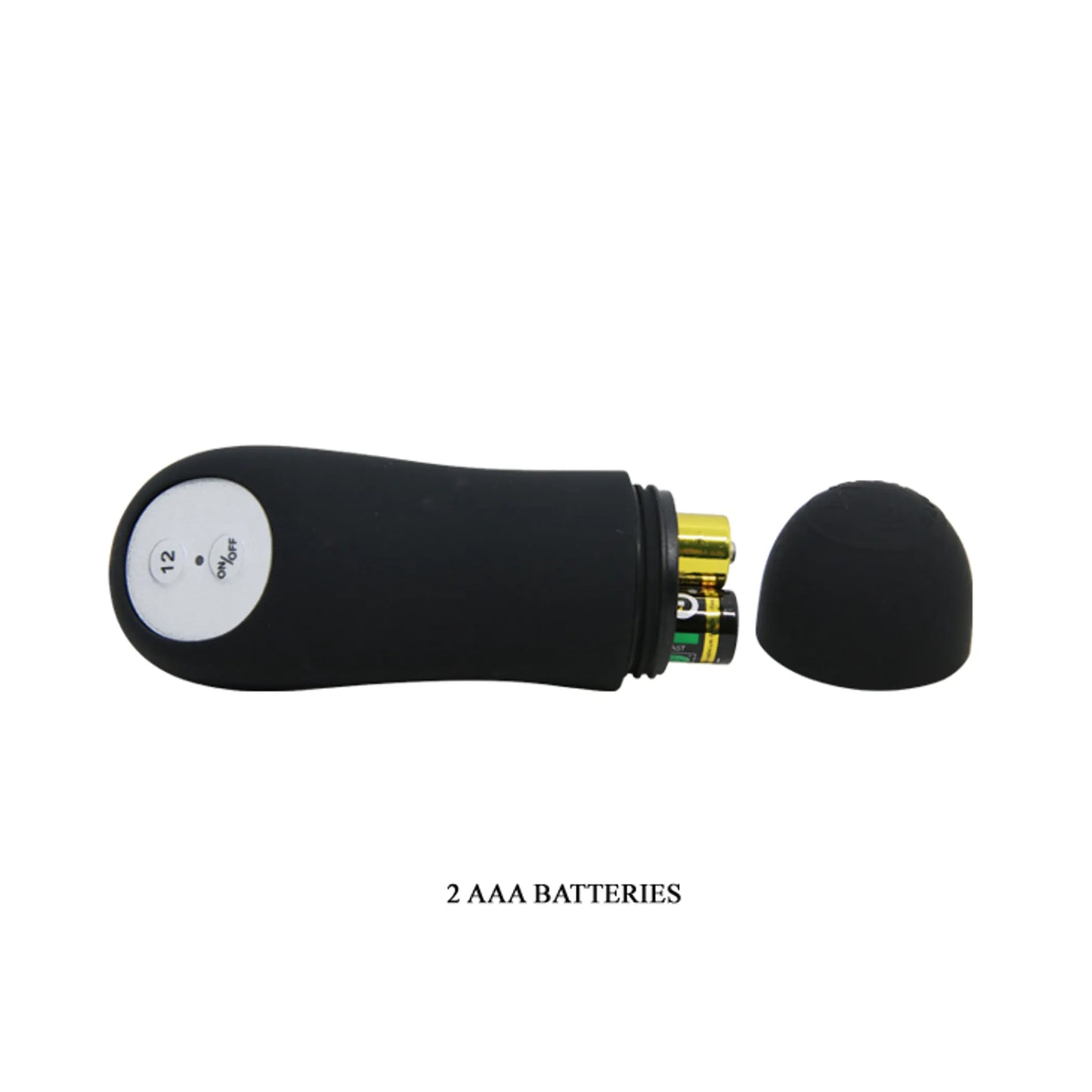 PRETTY LOVE VIBRATING BEAD BUTT PLUG BLACK