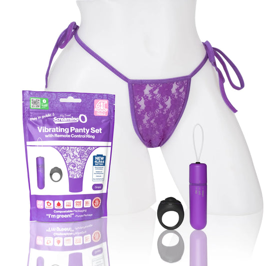 SCREAMING O MY SECRET 4T PANTY VIBE GRAPE