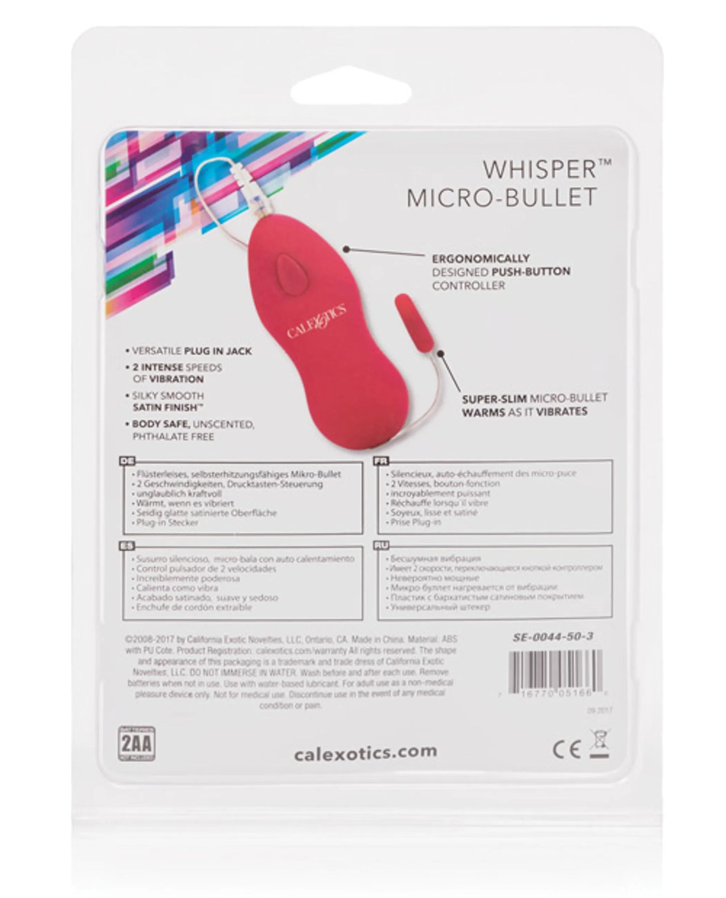 WHISPER MICRO BULLET PINK