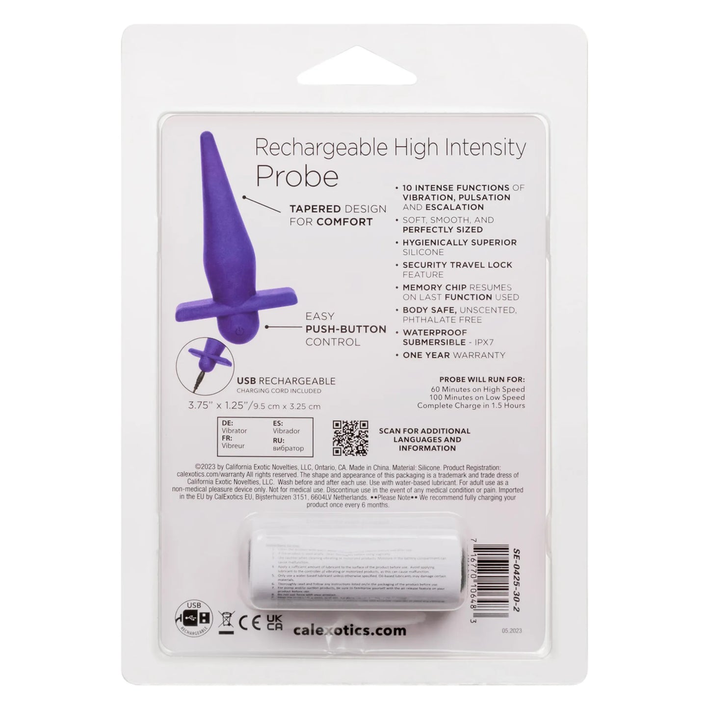 HIGH INTENSITY PROBE PURPLE RECHARGEABLE