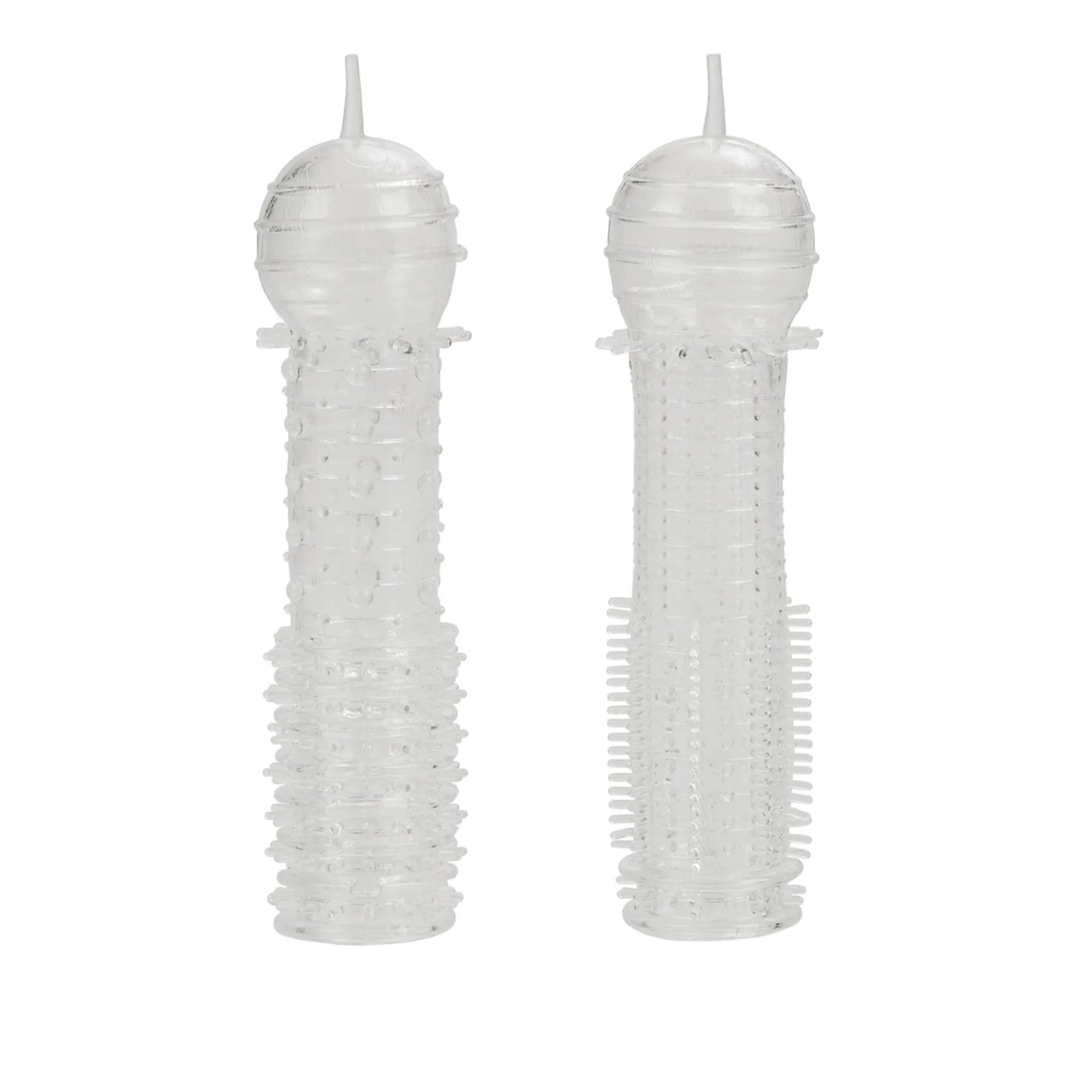 SENSO SILICONE-SLEEVE 2 PACK CLEAR