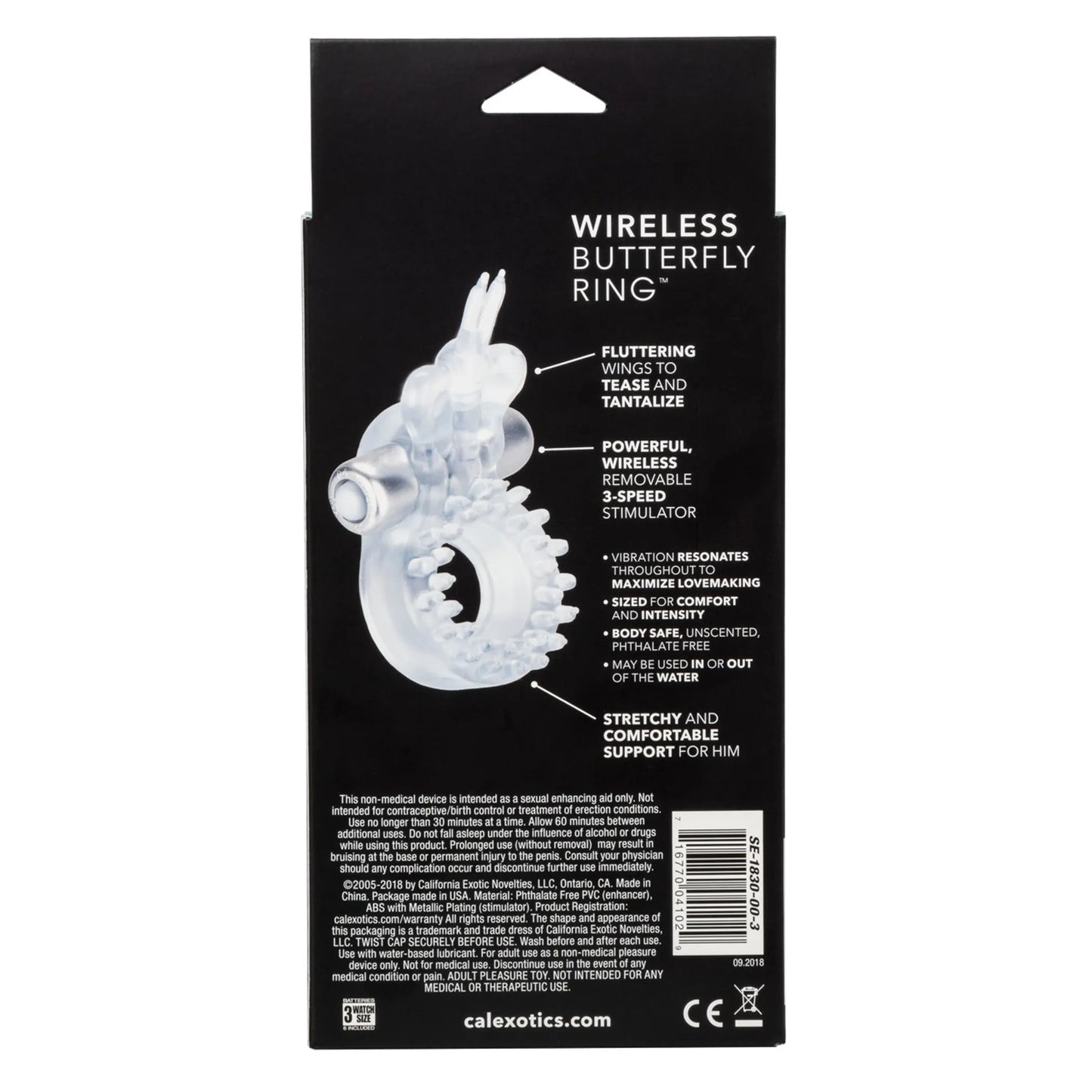 WIRELESS BUTTERFLY RING