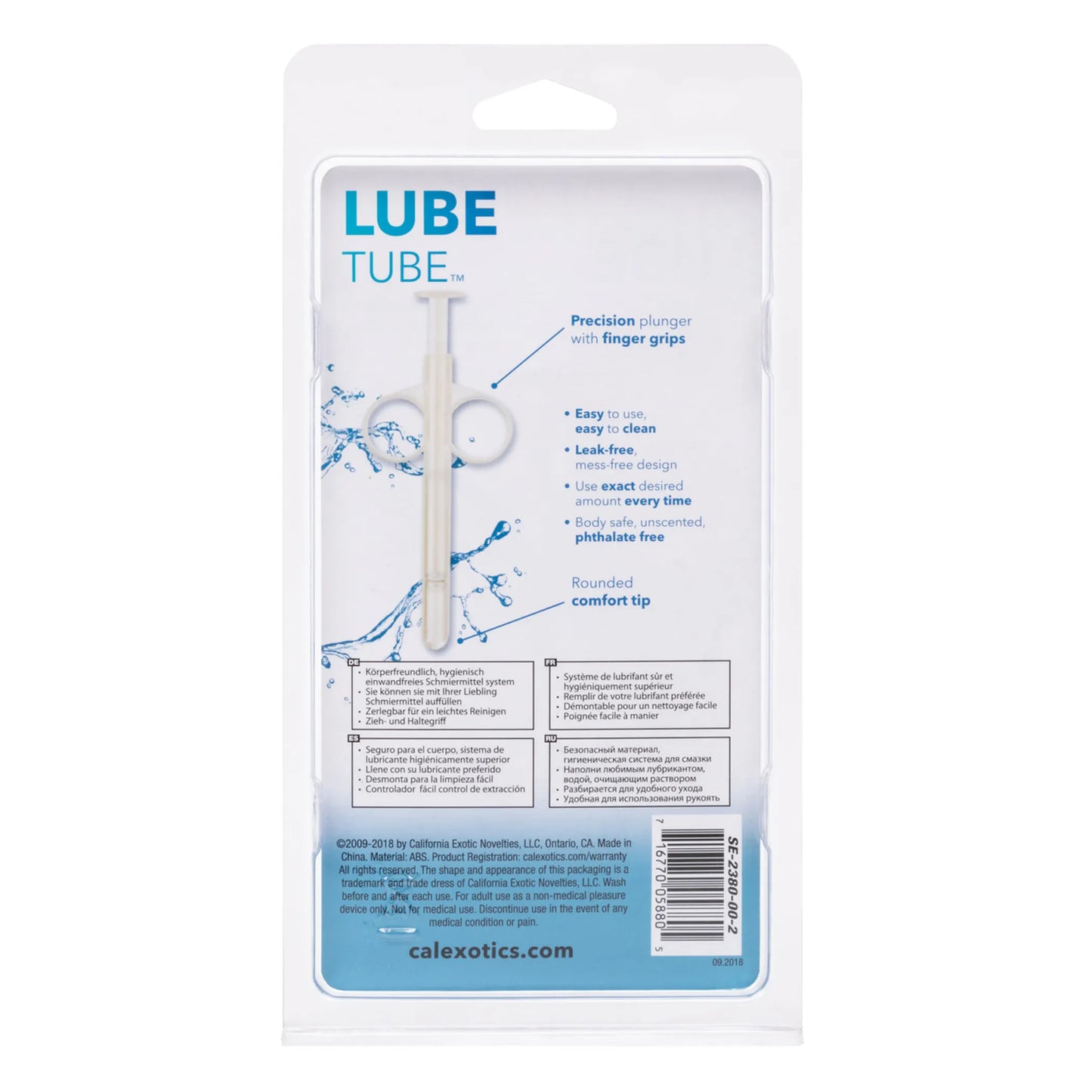 XL LUBE TUBE CLEAR