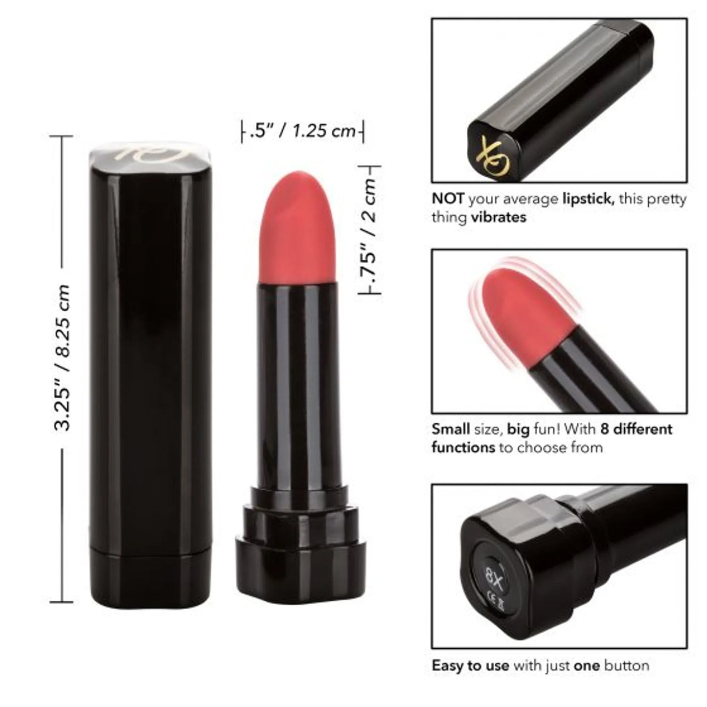 HIDE & PLAY LIPSTICK RED