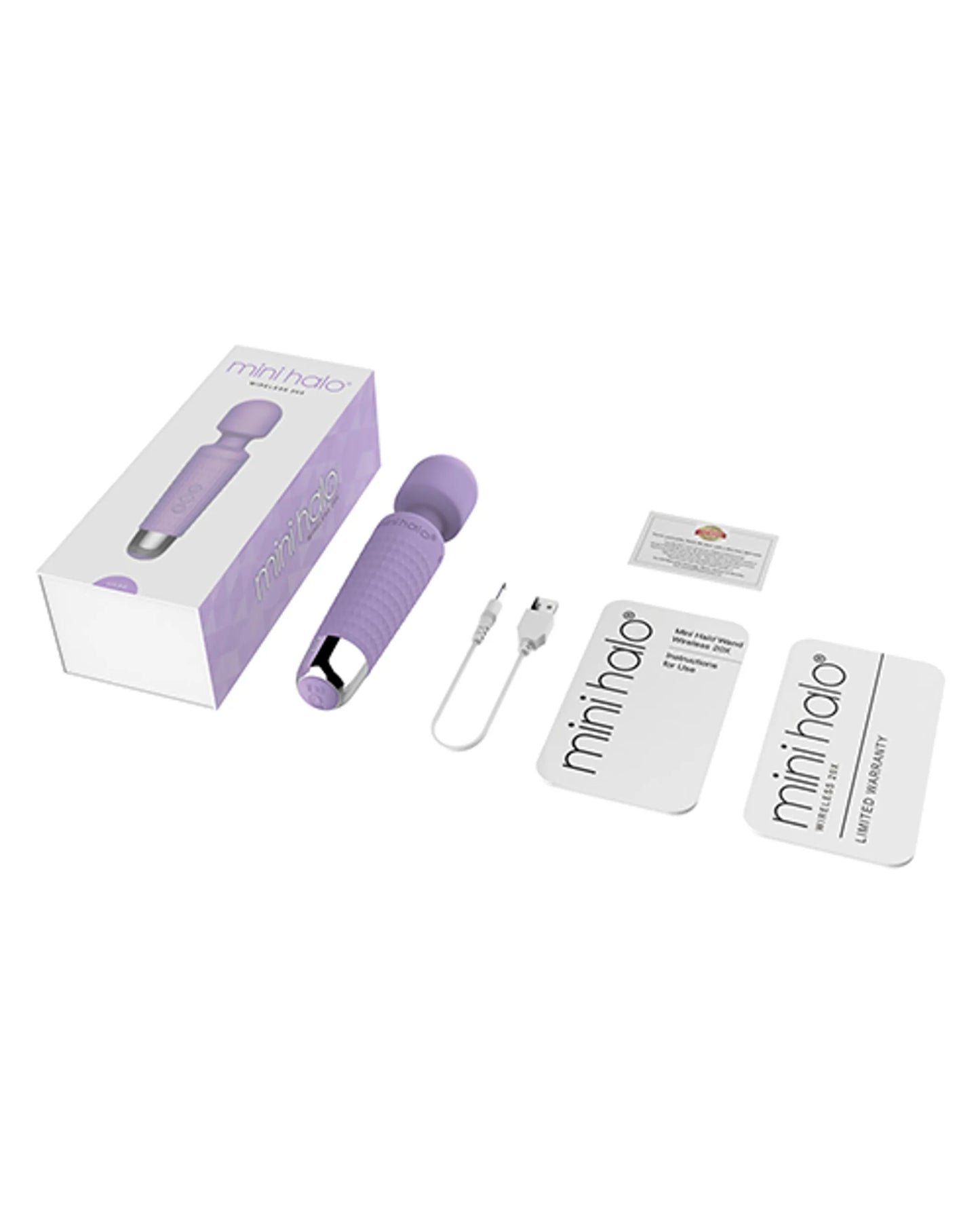 MINI HALO LILAC WAND RECHARGEABLE
