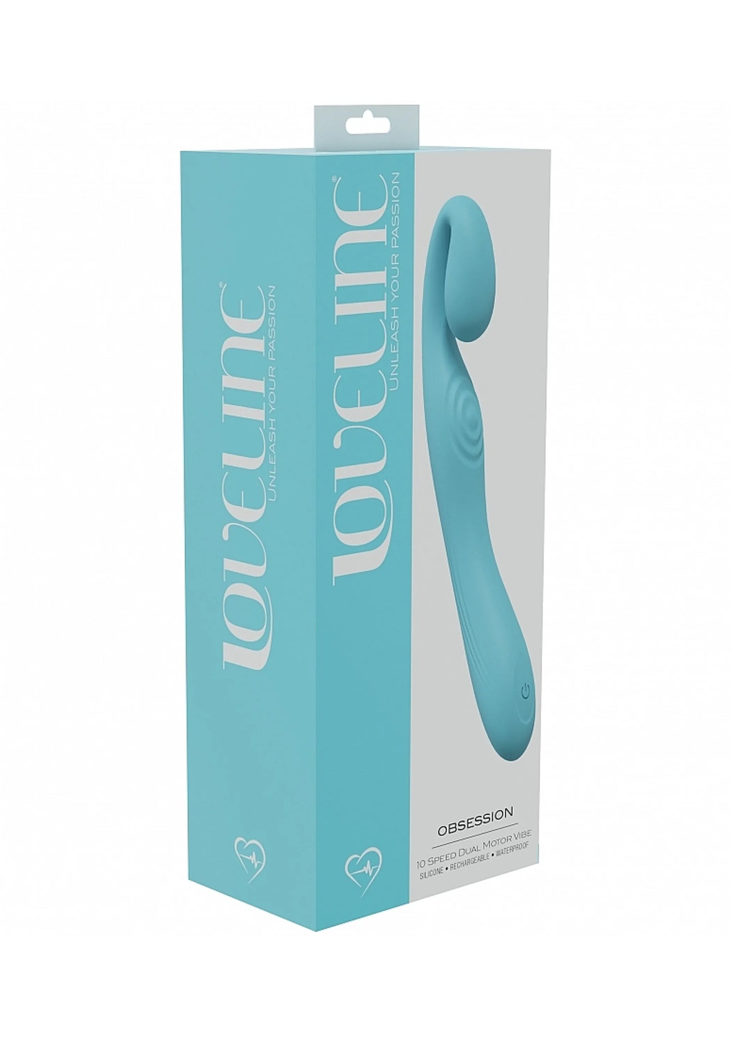 LOVELINE OBSESSION DUAL MOTOR VIBE BLUE