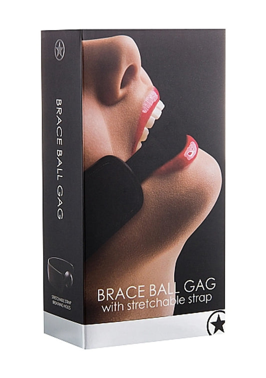 BRACE BALL GAG BLACK