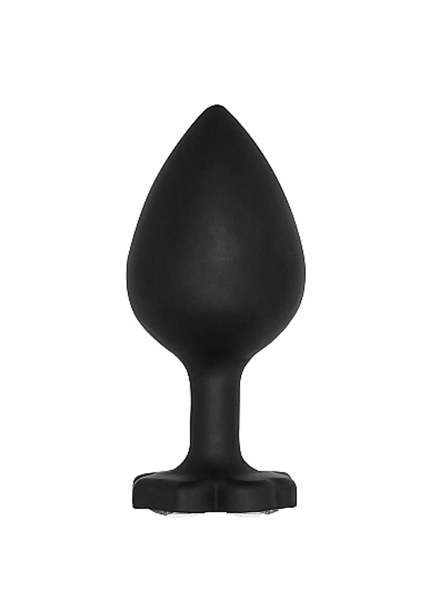 REGULAR LUCKY DIAMOND BUTT PLUG BLACK