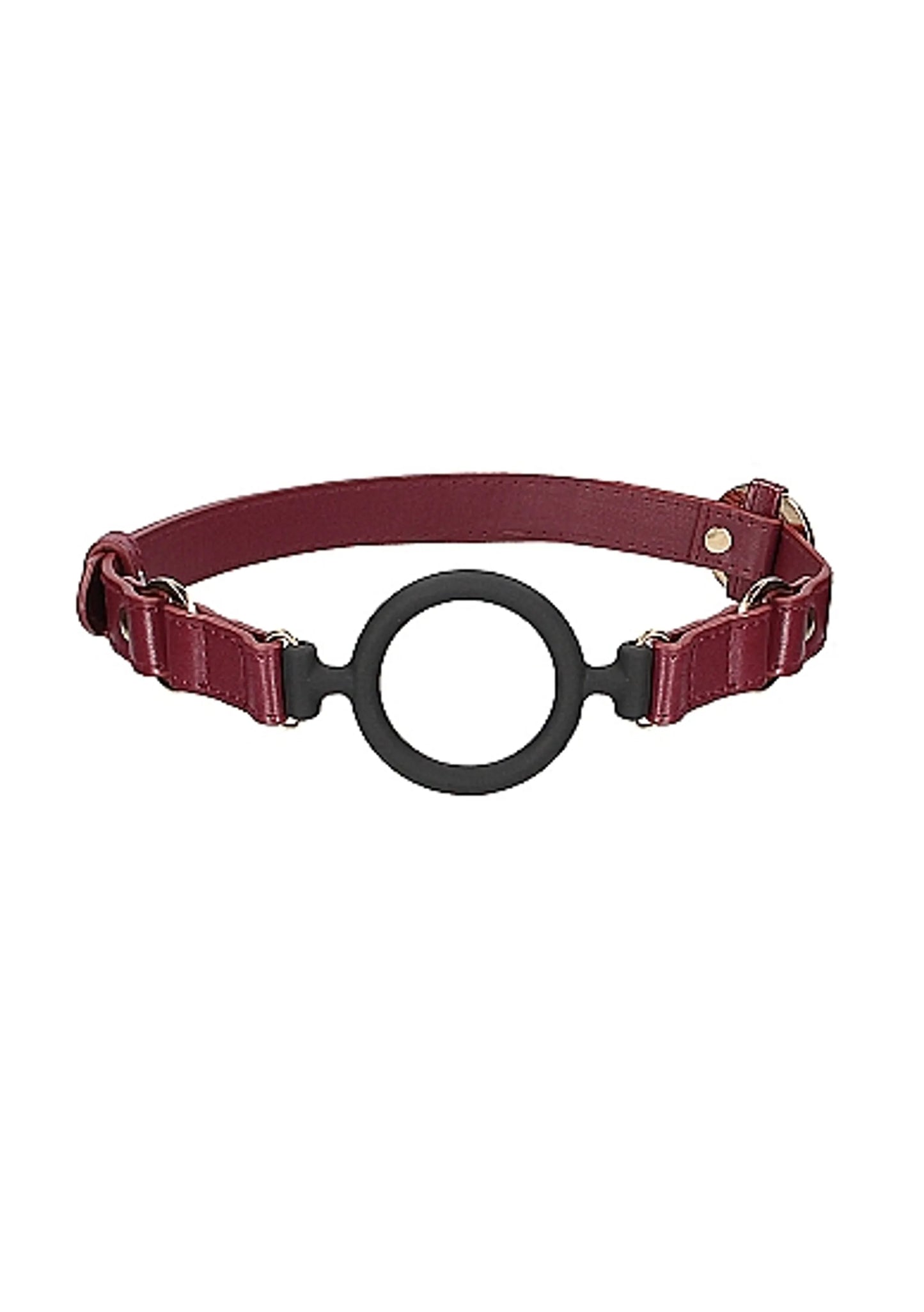 OUCH HALO SILICONE RING GAG BURGUNDY