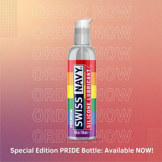 SWISS NAVY PRIDE LUBE SILICONE 4OZ