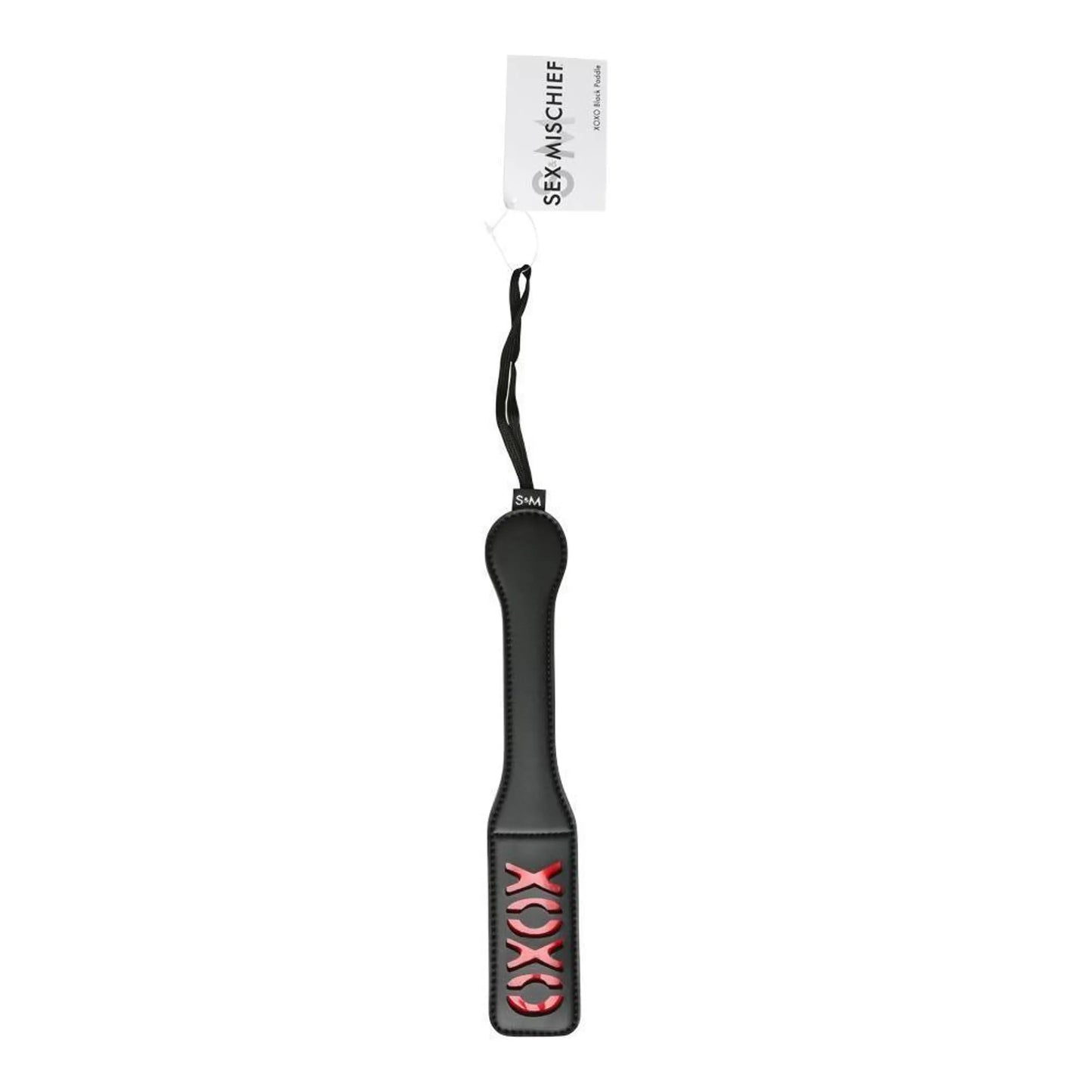 SEX & MISCHIEF XOXO PADDLE BLACK